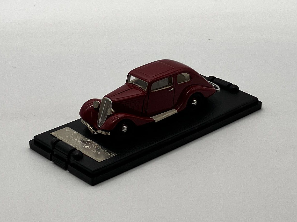 MACO104 - SALMSON S4D M69 demi-berline aerodynamique 1935 rouge MACO104 - SALMSON S4D M69 demi-berline aerodynamique 1935 rouge