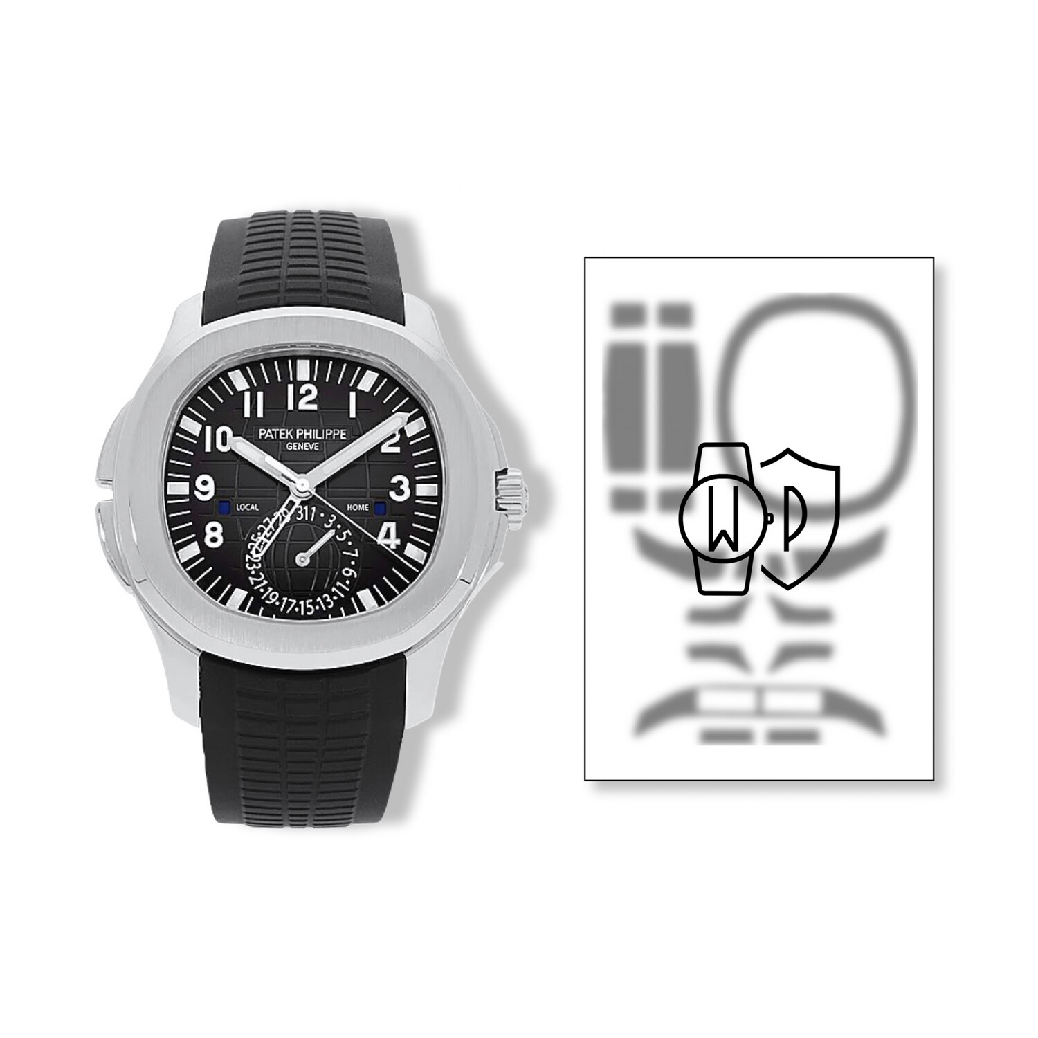 Patek Philippe Aquanaut Travel Time 5164