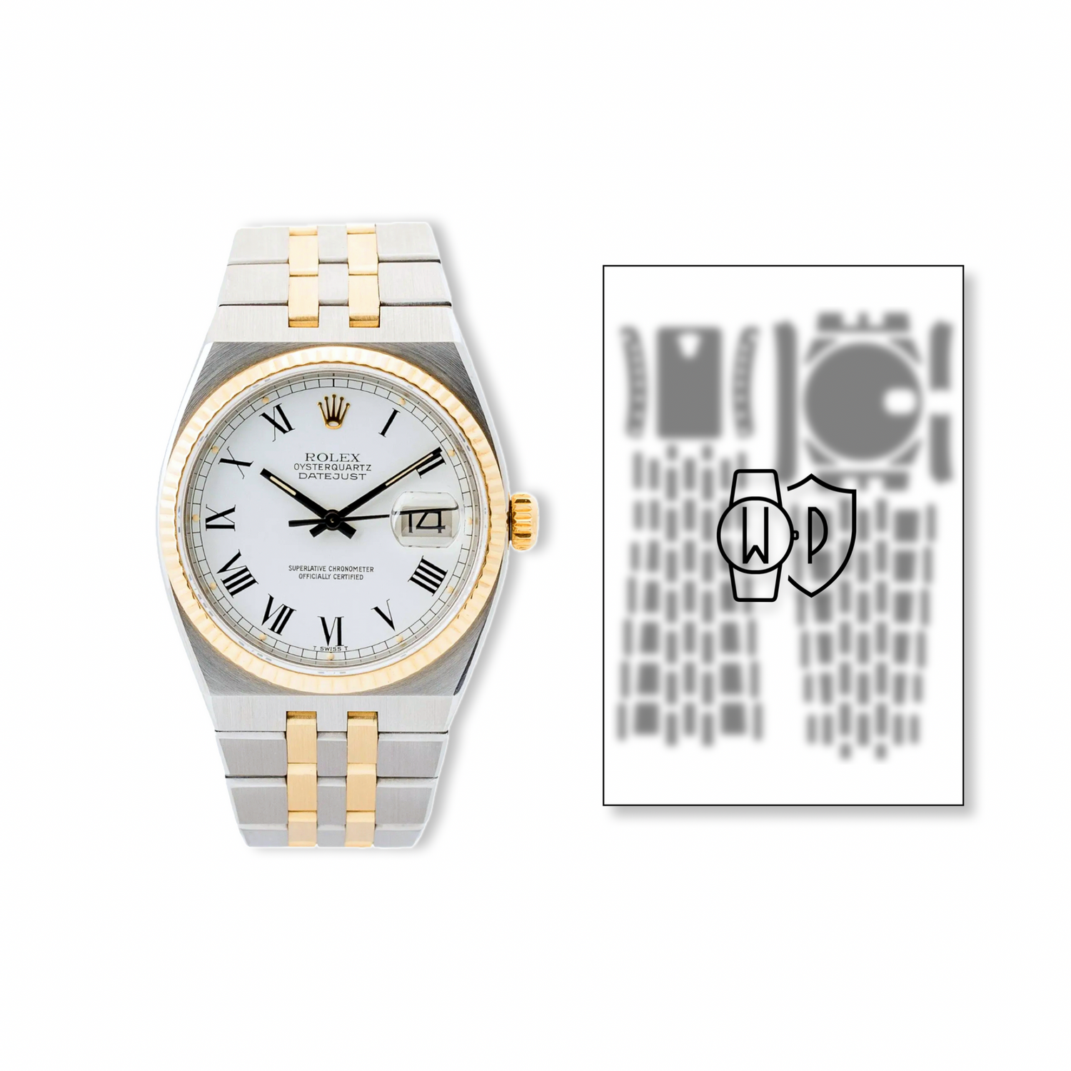 Rolex Datejust Oysterquartz 17014