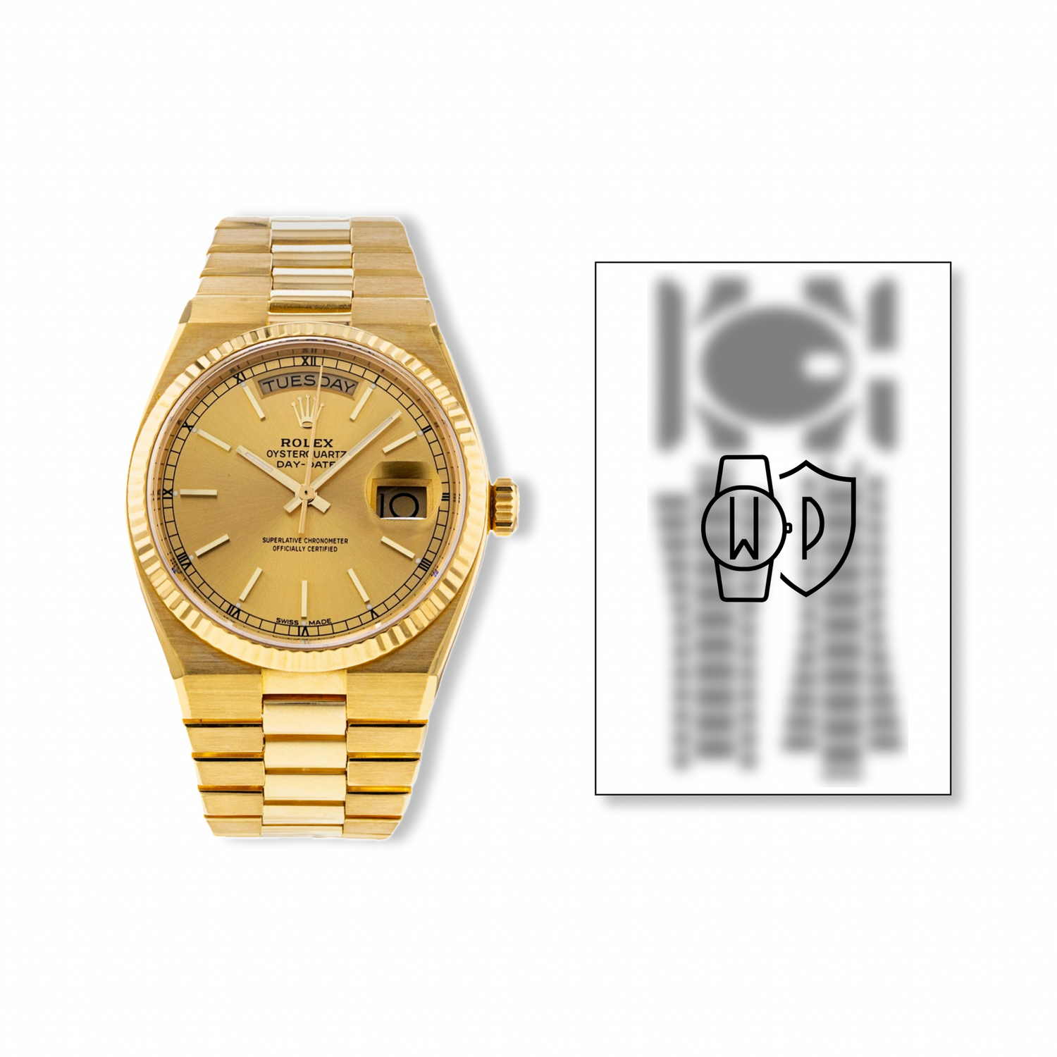 Rolex Day-Date Oysterquartz 19018