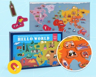Magnetic Puzzle Hello World
