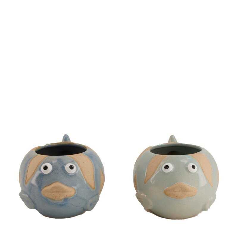 Vis potje (donkerblauw)