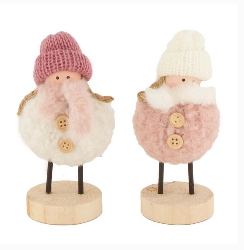 Winter meisje rose muts