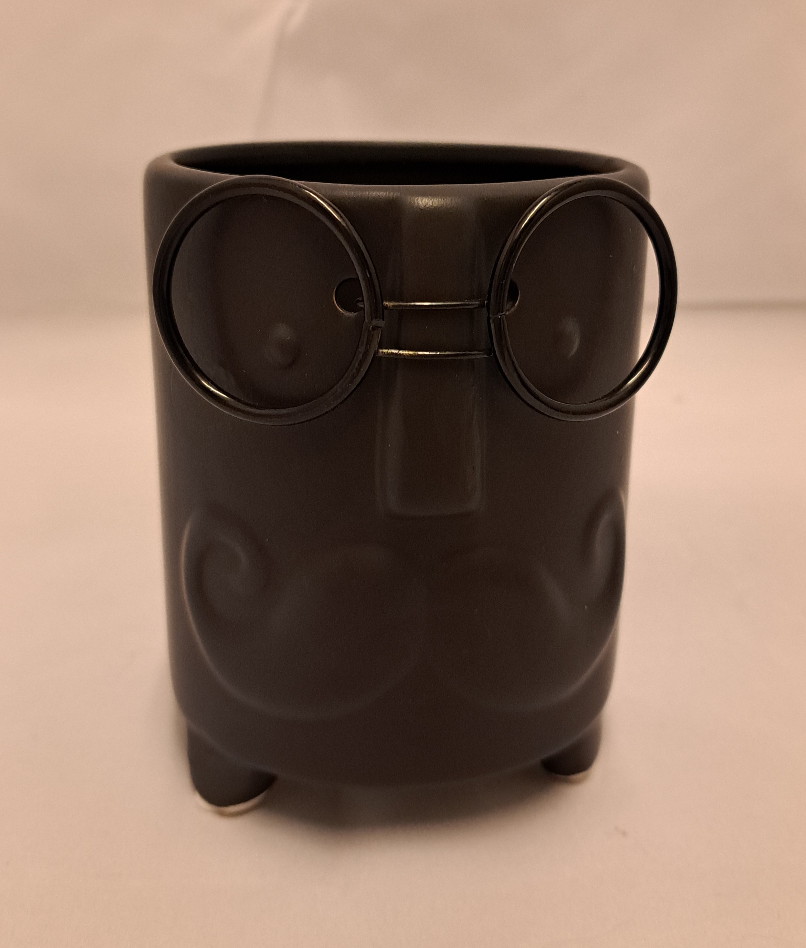 Planter bril en snor zwart