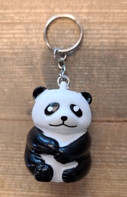 Sleutelhanger poepende panda