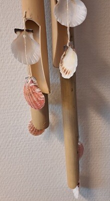 Windgong bamboe met schelpen
