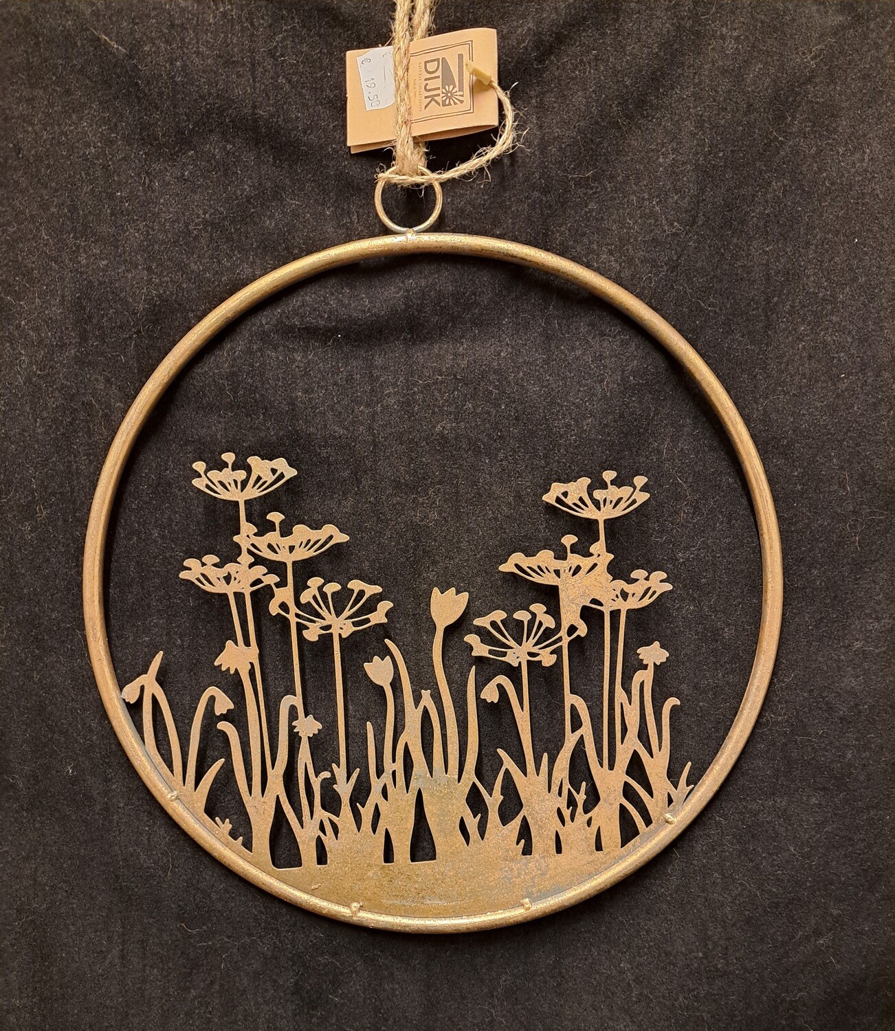 Hanger ring met bloemen