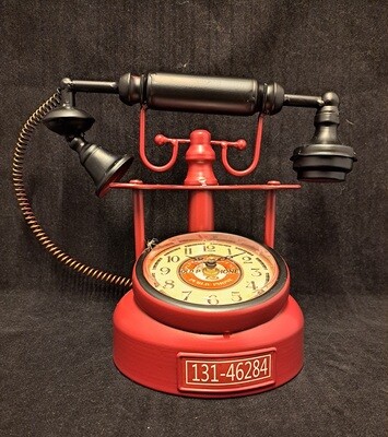 Klok oude telefoon