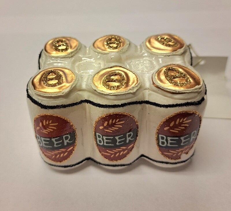 Kersthanger sixpack bier