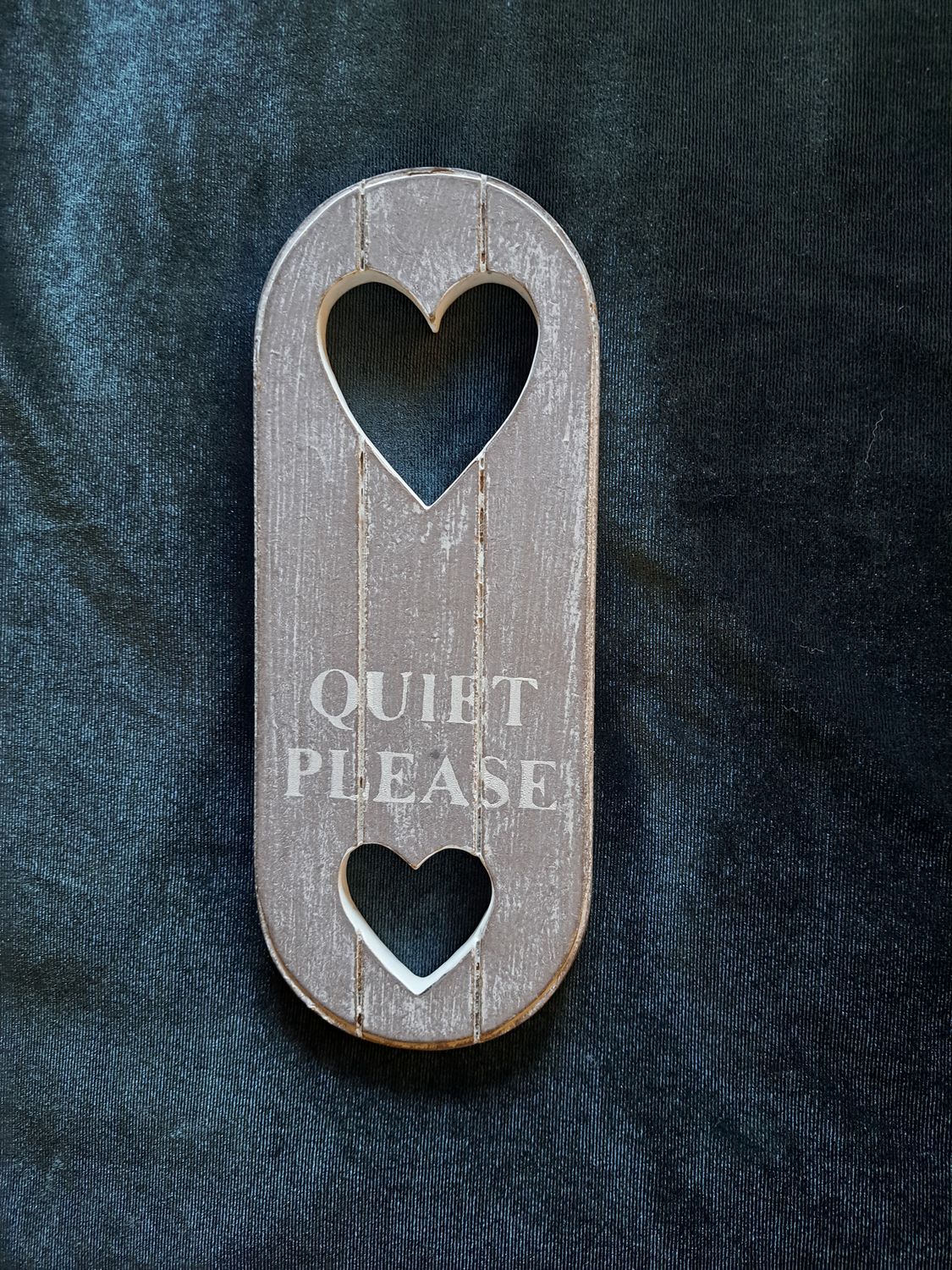 Deurhanger Quiet Please