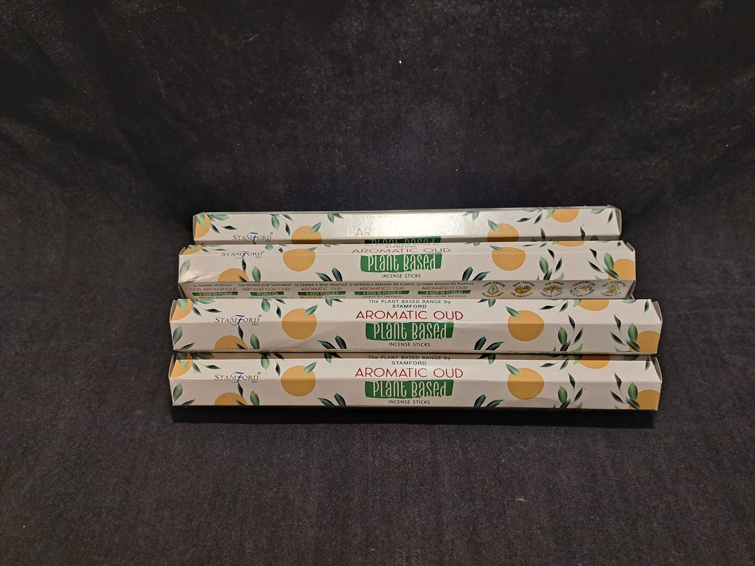 7 doosjes wierook aromatic oud