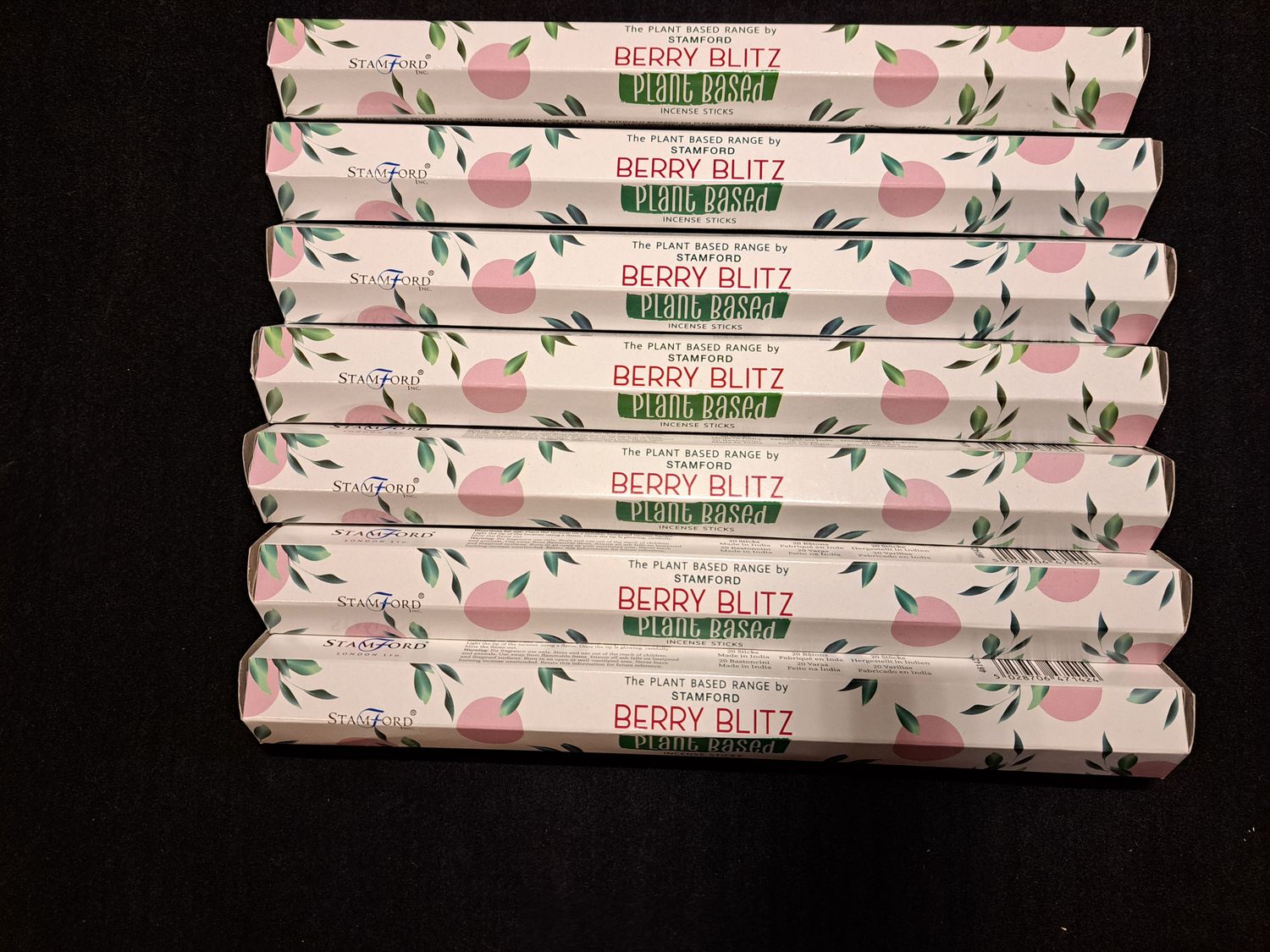 7 doosjes wierook Berry Blitz