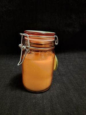 Citronella kaars oranje