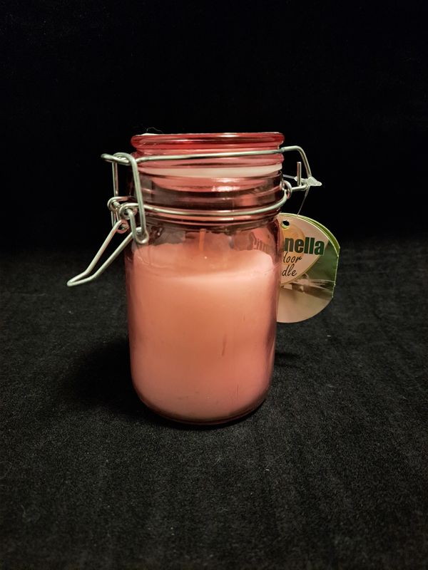 Citronella kaars rose