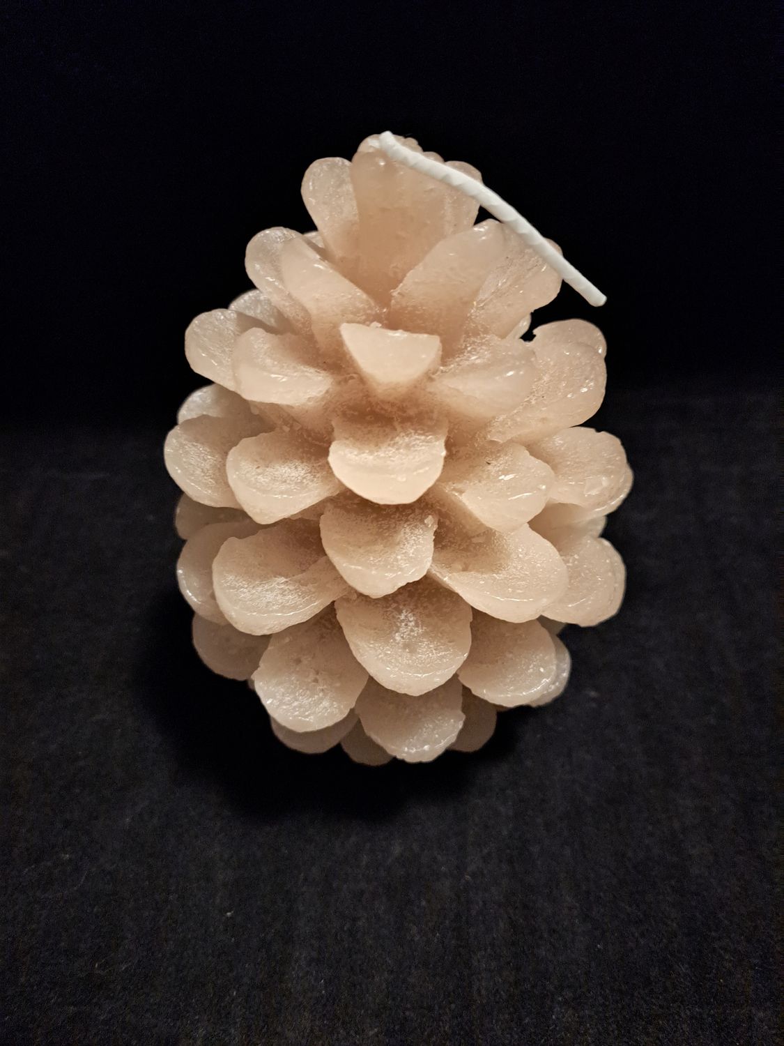 Kaars dennenappel