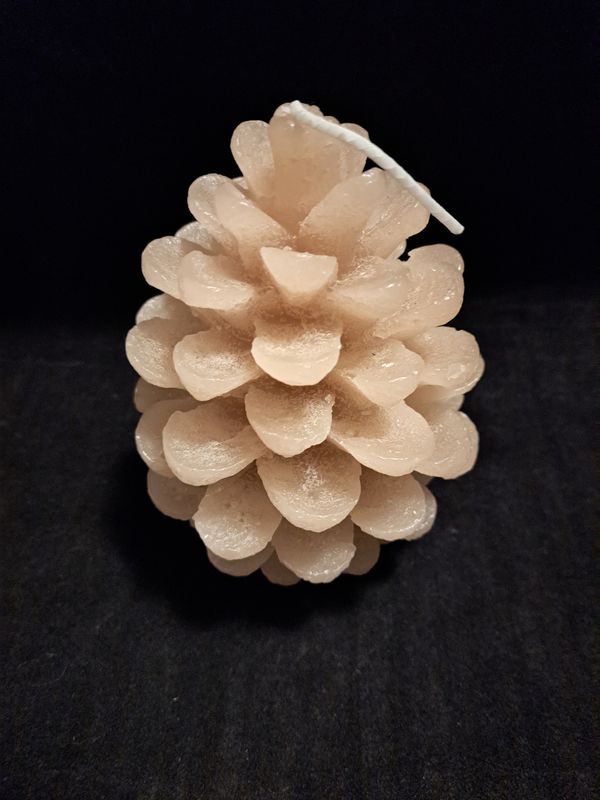 Kaars dennenappel