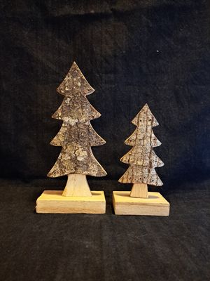 Kerstboom hout groot