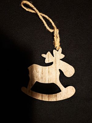 Houten hanger rendier