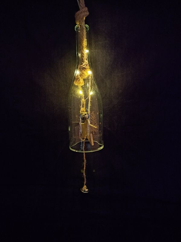 Hangers fles kerst