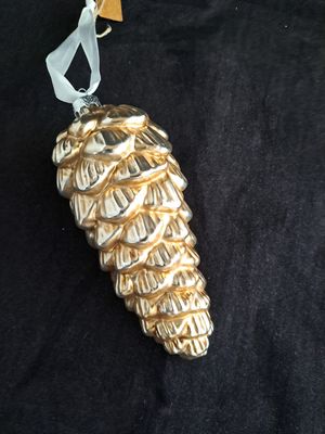 Kerstbal dennenappel groot