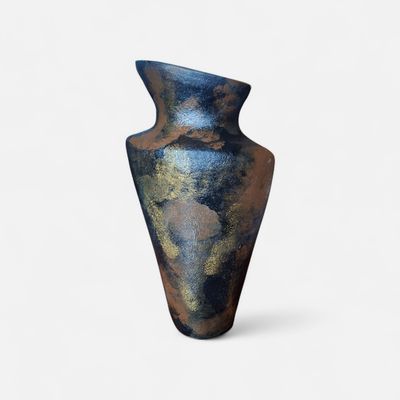 Vaas zwart/brons/goud