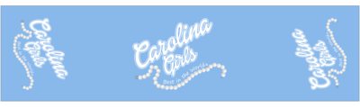 Carolina Girls Blue Cooling Towel