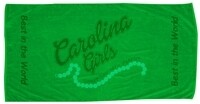 Carolina Girls Green Beach Towel