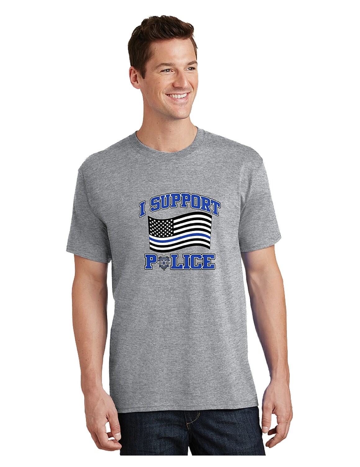 Men's I support Police Tee Shirt