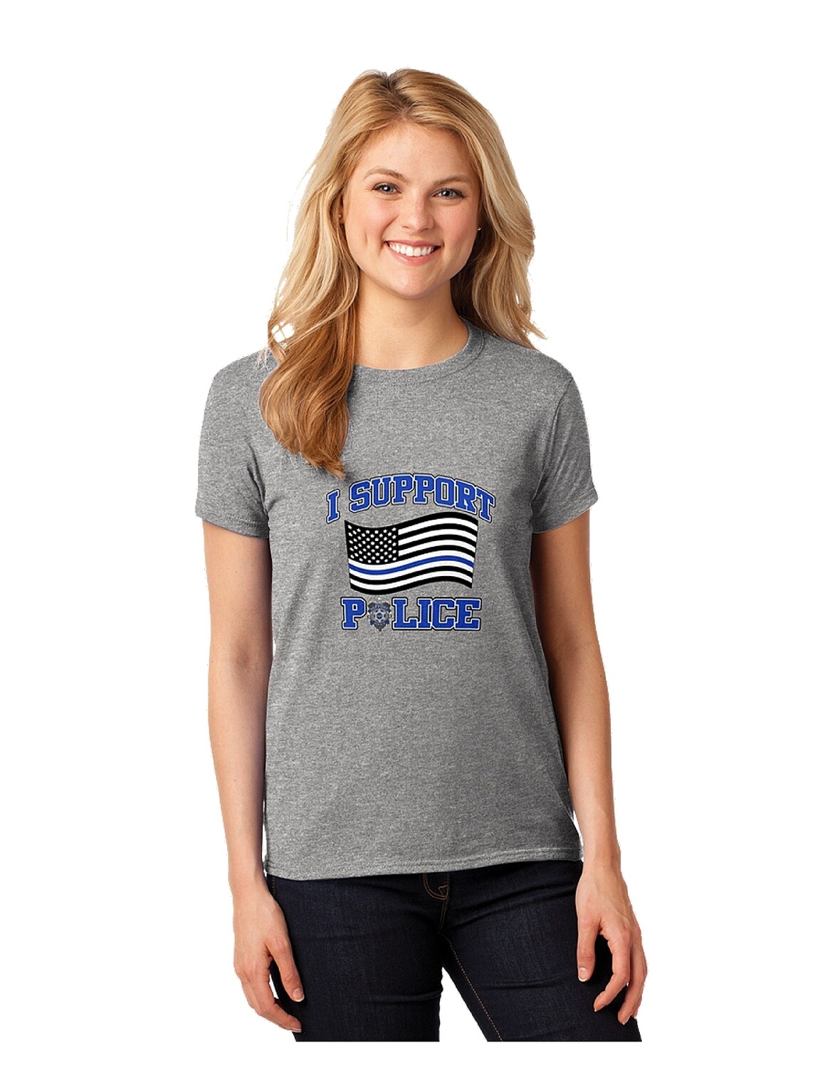 Ladies I support Police Tee