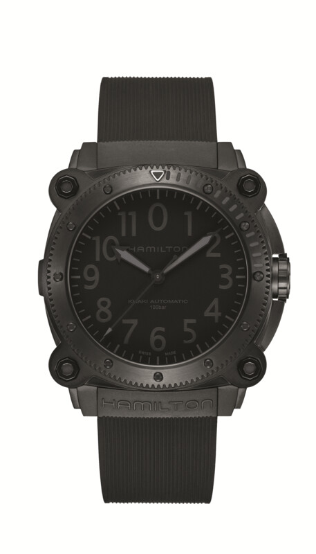 Khaki Navy Belowzero Auto Titanium 46mm