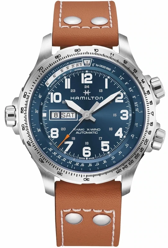 Khaki Aviation X-WIND Day Date Auto 45mm