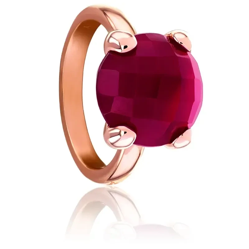 Bague Cocktail Agate Melanzana