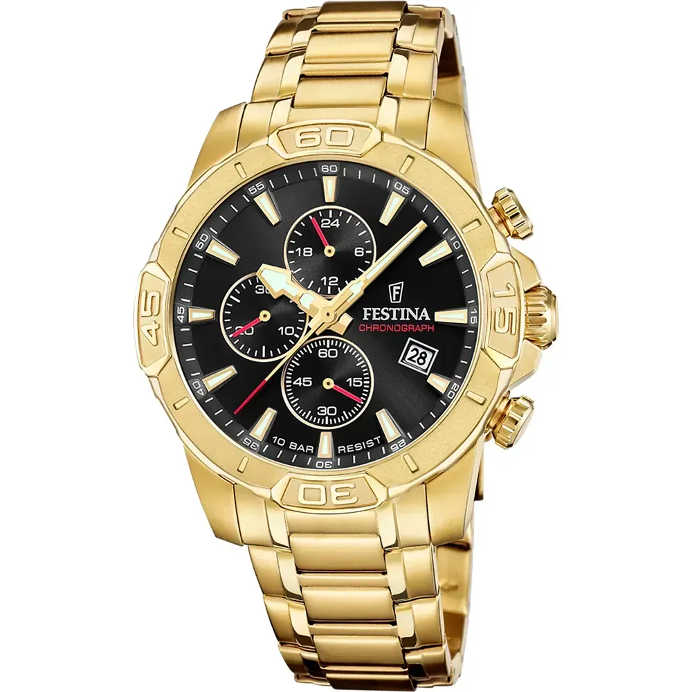 Homme chronographe