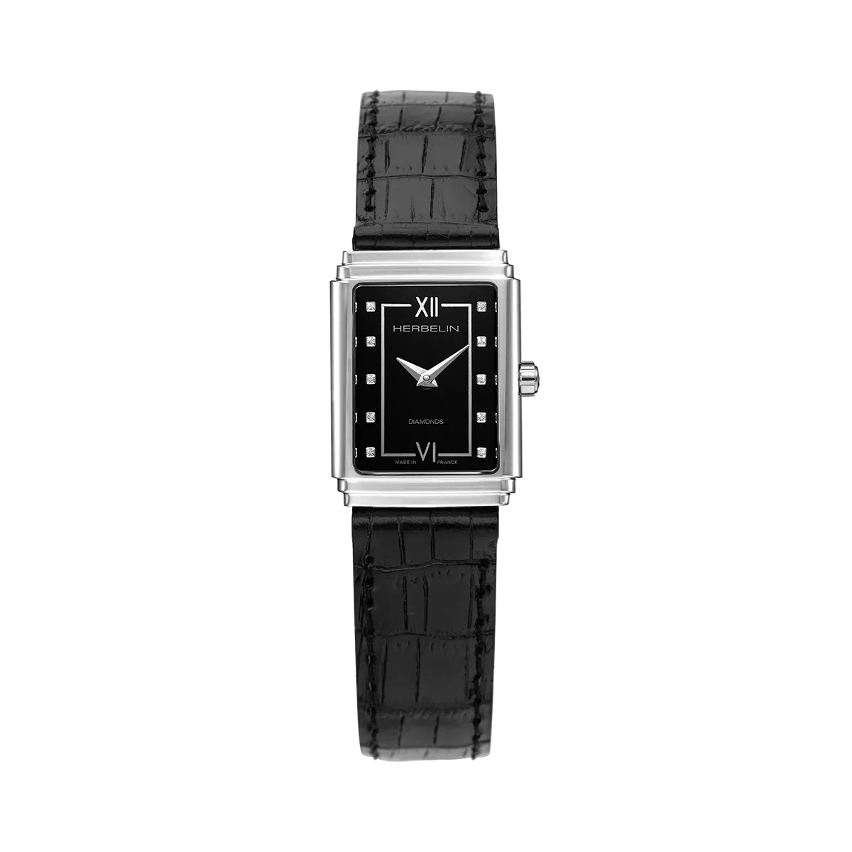 Art Déco 1925's Acier et Diamants