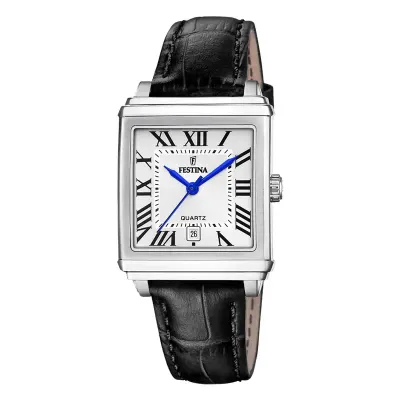 Dame carré cuir