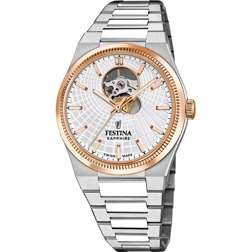 Rivé Swiss Made Auto Open Heart