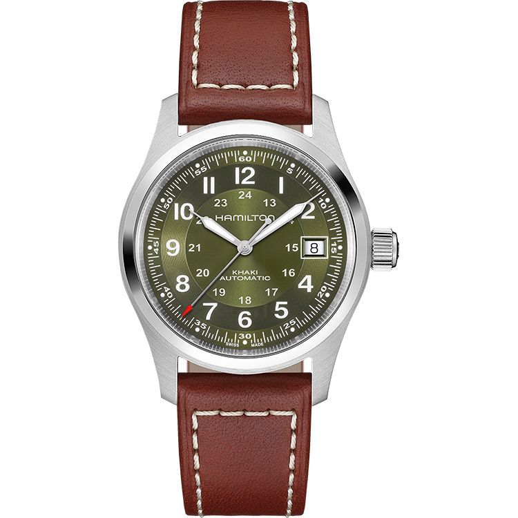 Khaki Field Auto 38mm