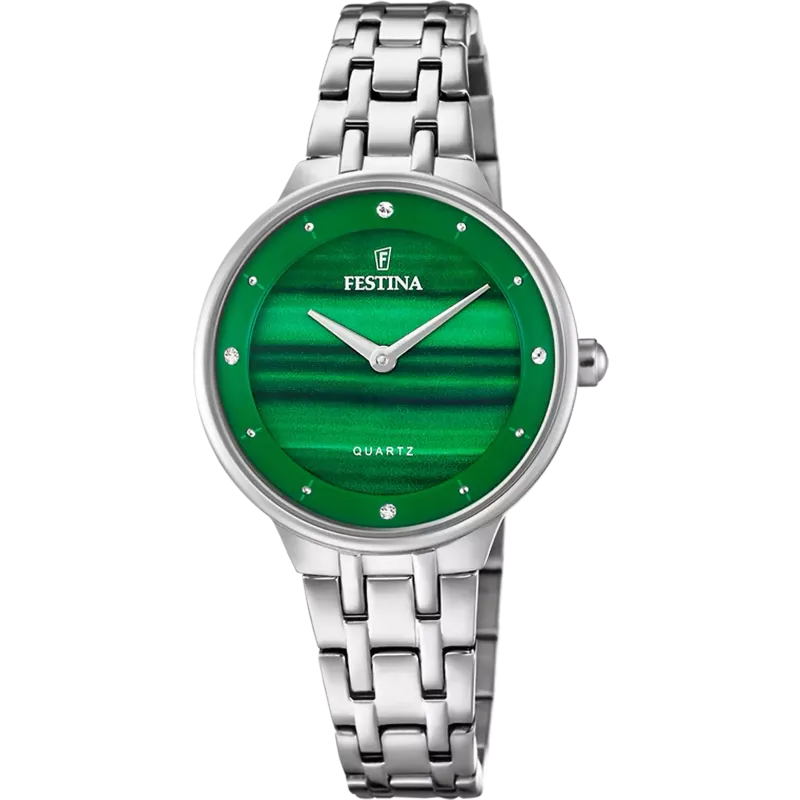 Dame cadran dégradé vert