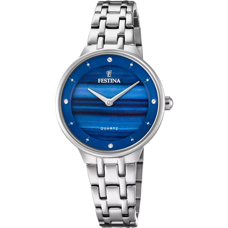 Dame cadran dégradé bleu