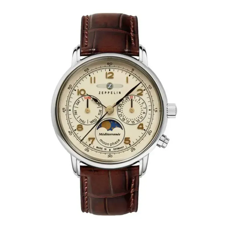 100 Jahre Méditerranée Lady Moonphase
