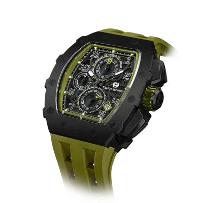 Elementaire Chronographe PVD Silicone