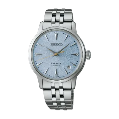 Presage Cocktail Time 34mm Frozen Sky Diving Bleu