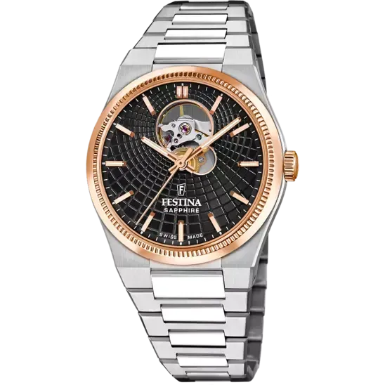 Rivé Swiss Made Auto Open Heart