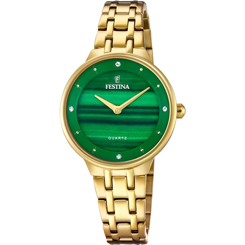 Dame cadran dégradé vert