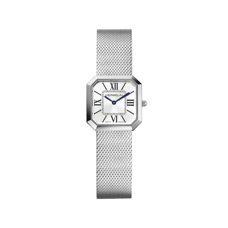 Octogône Quartz Acier