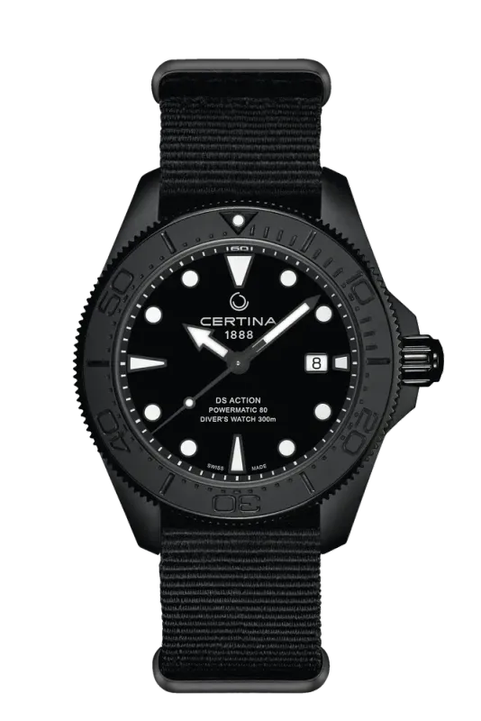 DS Action Diver 43mm Powermatic 80