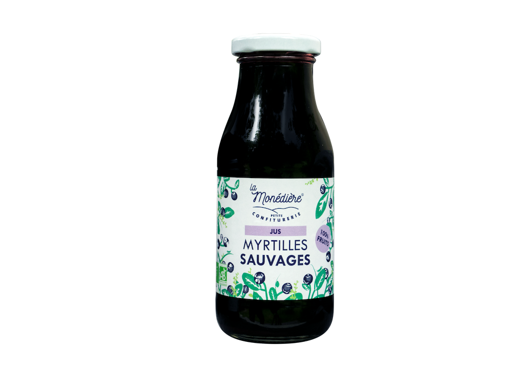 Pur Jus de Myrtilles sauvages  25cl
