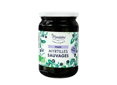 Pulpe 100% Myrtilles sauvages 270g