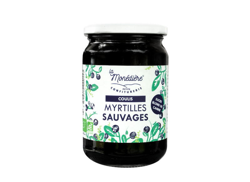 Coulis de Myrtilles sauvages 210 g