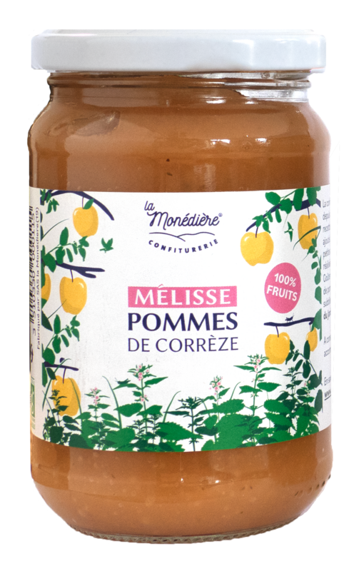 Purée de pommes mélisse